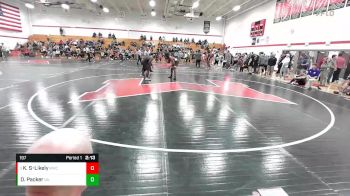 197 lbs Quarterfinal - Kam`Ron Shannon-Likely, Kentucky Wesleyan vs Donnell Packer, Quincy