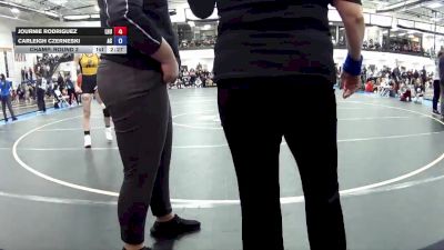 117 A Champ. Round 2 - Journie Rodriguez, Lock Haven vs Carleigh Czerneski, Adrian College