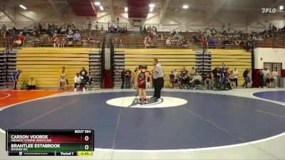 66-73 lbs Cons. Round 1 - Carson Voorde, Midwest Xtreme Wrestling vs Brantlee Estabrook, Intense WC