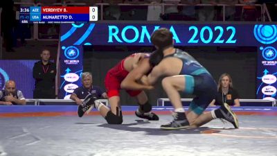 45 kg Final 1-2 - Bashir Verdiyev, Azerbaijan vs Domenic Munaretto, United States