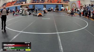 120 lbs Cons. Round 2 - Reid Swirnow, McDonogh School vs Judah Brown, Landon School