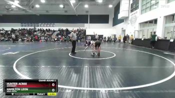 106 lbs Champ. Round 2 - Hunter Acree, University vs Hamilton Leon, Mira Costa