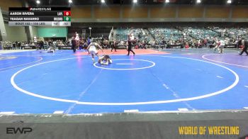 106 lbs Consi Of 4 - Aaron Rivera, Las Plumas vs Teagan Navarro, BULLDOG WRESTLING CLUB