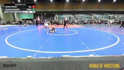 106 lbs Consi Of 4 - Aaron Rivera, Las Plumas vs Teagan Navarro, BULLDOG WRESTLING CLUB