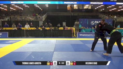 Helsom G Dias vs Thomas James Agresta 2025 Pan Jiu Jitsu IBJJF Championship