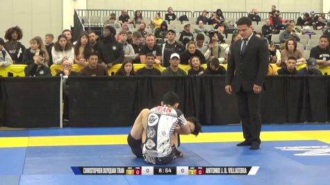 Antonio J. B. Villiatora vs Christopher Duyquan Tran 2024 World IBJJF Jiu-Jitsu No-Gi Championship