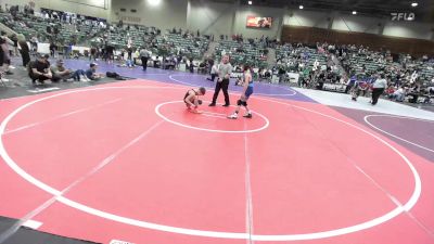 90 lbs Semifinal - Maximus Durrer, Oakdale WC vs Samuel Briggs, Community Youth Center (CYC)