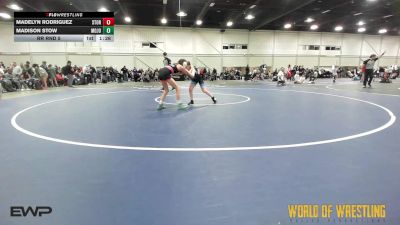 80 lbs Rr Rnd 5 - Madelyn Rodriguez, Storm Wrestling Center vs Madison Stow, Mojo 7-12