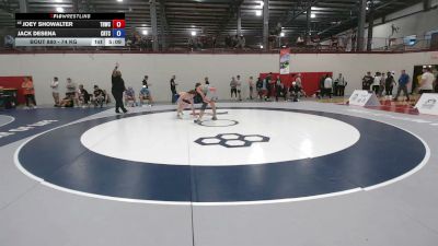 74 kg Cons. Rd Of 64 - Joey Showalter, Tar Heel Wrestling Club vs Jack DeSena, California Regional Training Center (CA RTC)
