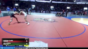 106 lbs Quarterfinal - Ian Garza, Moses Lake vs Audon Clark, Toppenish