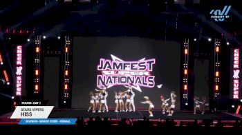 Stars Vipers - HISS [2025 L6 Senior Coed - XSmall Day 1] 2025 JAMfest Cheer Super Nationals