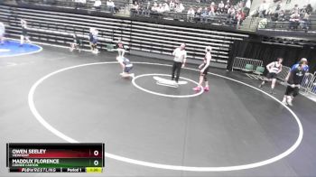 160 lbs Champ. Round 2 - Maddux Florence, Corner Canyon vs Owen Seeley, Viewmont