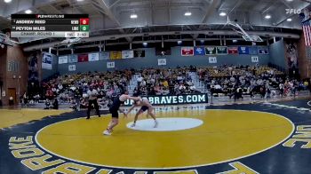 184 lbs Champ. Round 1 - Andrew Reed, Newberry vs Peyton Miles, Limestone