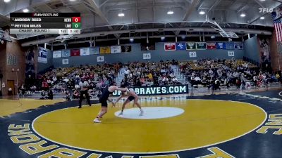 184 lbs Champ. Round 1 - Andrew Reed, Newberry vs Peyton Miles, Limestone