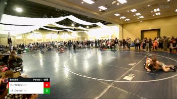 90 lbs Champ. Round 1 - Andy Denton, Alta Wingz vs Hudson Philips, Wasatch Wrestling Club
