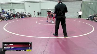 285 lbs 4th Wrestleback (16 Team) - Shilo Jones, Idaho vs Basheer Hadi, Virginia Blue