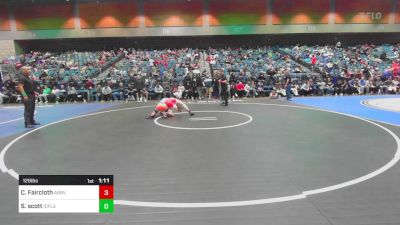 126 lbs Quarterfinal - Cole Faircloth, Arbor View vs Saxton Scott, Idaho Falls