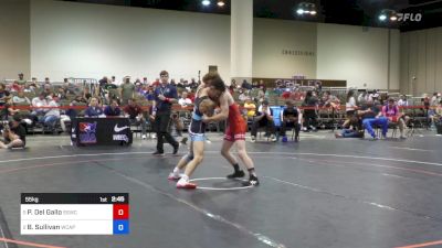 55 kg 3rd Place - Peter Del Gallo, South Side Wrestling Club vs Billy Sullivan, Army (WCAP)