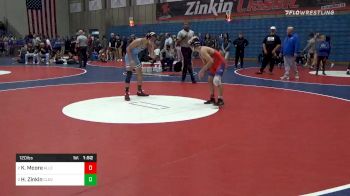 120 lbs Semifinal - Kade Moore, Allen vs Hayden Zinkin, Clovis North