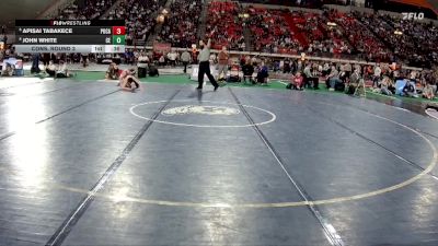 5A 98 lbs Cons. Round 3 - Apisai Tabakece, Pocatello vs John White, Century