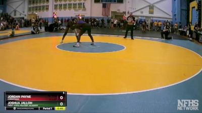 175 lbs Cons. Round 1 - Joshua Jalloh, First State Military Academy vs Jordan Payne, Christiana
