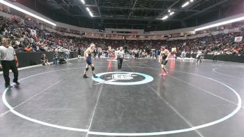 5A 165 lbs Cons. Round 1 - Leo Anchondo, Santa Fe vs Erick Lujan, Clovis