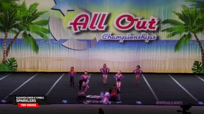 Elevated Cheer & Tumble - SPARKLERS [2025 Tiny Novice Day 1] 2025 Splash Bash