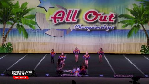 Elevated Cheer & Tumble - SPARKLERS [2025 Tiny Novice Day 1] 2025 Splash Bash