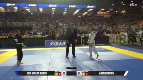 Ian Mondragon vs Jack Nicolas Rogers 2025 Pan Kids Jiu-Jitsu IBJJF Championship
