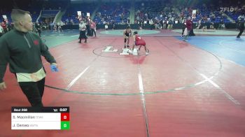 157 lbs Round Of 64 - Sam Macmillan, Tewksbury vs Jacob Demeo, Newton North