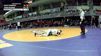 120 lbs Round 2 (4 Team) - Josue Escobar, Schuyler vs Isaac Stansbury, Smith Center HS