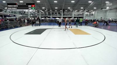 118 lbs Round Of 32 - Pierce Smith, Woburn vs John Pablo, Providence BTS