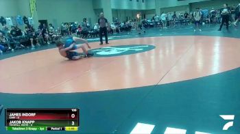 106 lbs Round 4 (6 Team) - Jakob Knapp, Techfall White vs James Indorf, CIAW