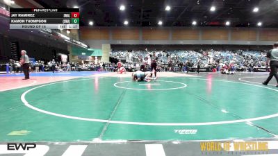 157 lbs Round Of 16 - Jay Ramirez, Small Town Grims vs Kamon Thompson, Sanderson Wrestling Academy