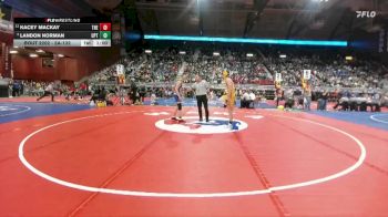 2A-132 lbs Cons. Round 2 - Landon Norman, Upton vs Kacey Mackay, Thermopolis