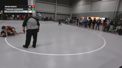 138 lbs Cons. Rd Of 16 - Bryan Garcia, Eagle Empire Wrestling vs Preston Schneider, Team Nazar Training Center