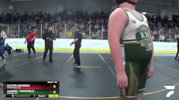 Round 2 - Gabriel Mansfield, Monroe WC vs Austin Nehring, Parchment WC