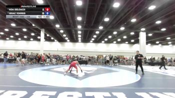 120 lbs Cons. Round 5 - Koa DeLoach, FL vs Issac Torres, CA