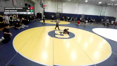 49 lbs 1st Place Match - Jesse Morales, Socal Hammers Wrestling Club vs Christopher Moreno, Reign WC