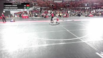 63 lbs 5th Place Match - Owen Rodriguez, Mollitium vs Jackson Lanser, Port Washington Piranhas