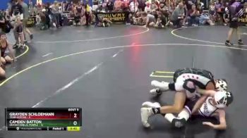 52 lbs Round 2 (6 Team) - Grayden Schloemann, Team Gotcha vs Camden Batton, Untouchables Purple