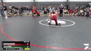 132 lbs Semifinal - Colton Rogers, Braves Wrestling Club vs Talin Kerr, Anacortes Hawkeyes Wrestling Club