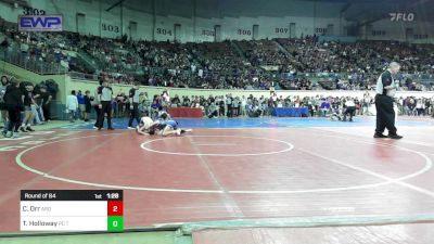 88 lbs Round Of 64 - Cruz Orr, Ardmore Junior High vs Trenton Holloway, PC Takedown