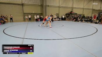 125 lbs Round 1 (16 Team) - Mackenzie English, California Red vs Hanah Schuster, Minnesota