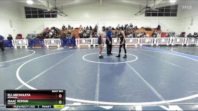 126 lbs Cons. Round 4 - Isaac Roman, Mayfair vs Eli Archuleta, Redwood