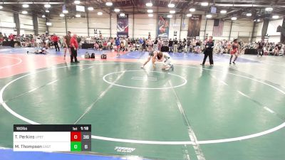 160 lbs Rr Rnd 3 - Tyler Perkins, Upstate Uprising vs Mason Thompson, Eastside Ice