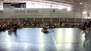 144 lbs Jason Dube, Pennsylvania Blue vs Lincoln Robideau, Minnesota Blue