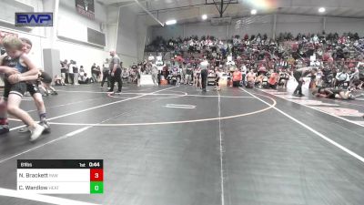 61 lbs Consi Of 8 #1 - Noah Brackett, Raw Wrestling Club vs Clayton Wardlow, Heat