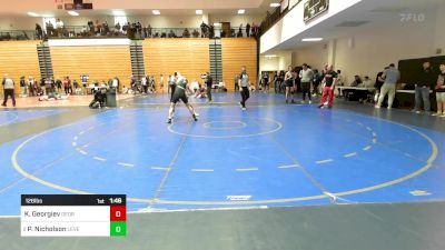 126 lbs Round Of 16 - Kristiyan Georgiev, Georgia vs Peyton Nicholson, Level Up Wrestling Center