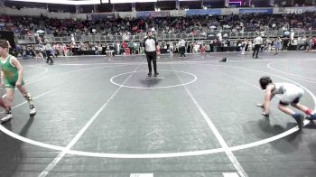 58 lbs Round Of 32 - Brooks Stafford, Rams WC vs Leroy Byrne, Young Viking Warriors